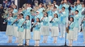 在冬殘奧會(huì)開幕式上，她見證盲童管樂團(tuán)“最絢爛的綻放”
