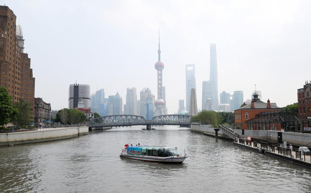 上海：蘇州河旅游水上航線開(kāi)通試運(yùn)營(yíng)