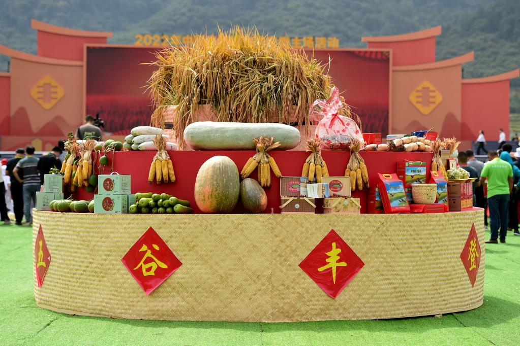 安徽舉行中國(guó)農(nóng)民豐收節(jié)慶?；顒?dòng)