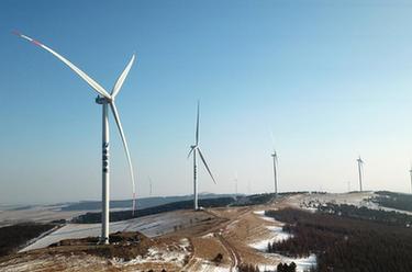 黑龍江單機容量最大風電機組運行、建設“兩頭熱”