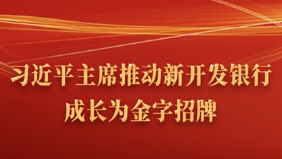 習(xí)近平主席推動(dòng)新開(kāi)發(fā)銀行成長(zhǎng)為金字招牌