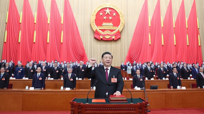 習近平全票當選國家主席中央軍委主席