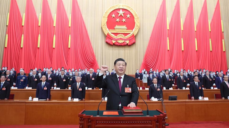 習近平全票當選國家主席中央軍委主席