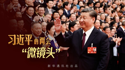 習近平的兩會“微鏡頭”