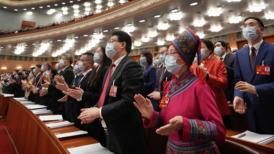 十四屆全國(guó)人大一次會(huì)議在京開(kāi)幕