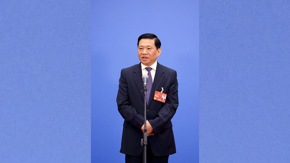 應(yīng)急管理部部長(zhǎng)王祥喜接受媒體采訪(fǎng)